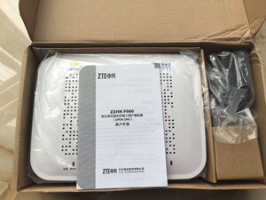 全新重庆电信F660中兴千兆GPONSIP协议9成