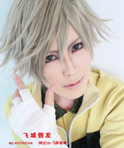 飞域动漫cos假发 十束多多良 网球王子 白石藏