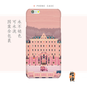 桔梗布达佩斯大饭店苹果6s手机壳复古三星iPh