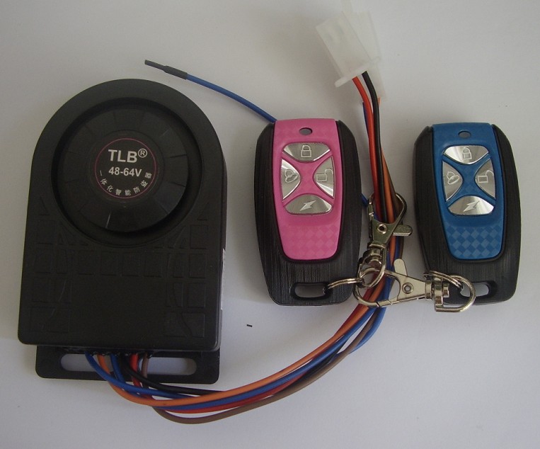 电动车防盗报警器 直流无刷电机控制器配套48
