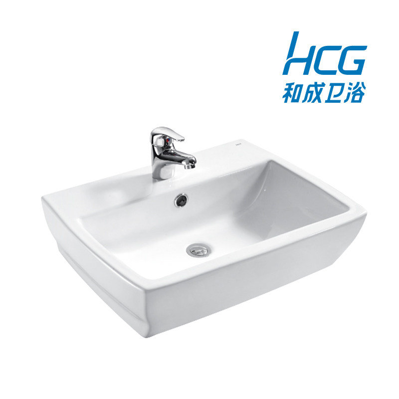 <em>HCG</em>和成官方旗舰店 陶瓷长方<em>形</em>台面上艺术盆