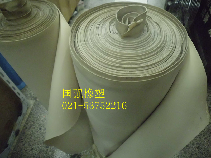 白橡胶皮,天然橡胶板,纯橡胶皮,宽度600mm厚