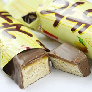 韩国进口零食 海太自由时间士力架 巧克力花生