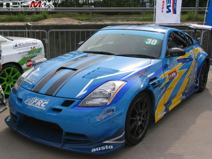 nissan fairlady z33 t style body kit 尼桑350z包围 日产z33