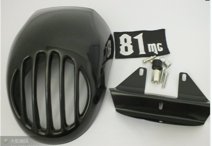 哈雷 883 1200 dyna改装灯罩 栅栏灯罩 复古改