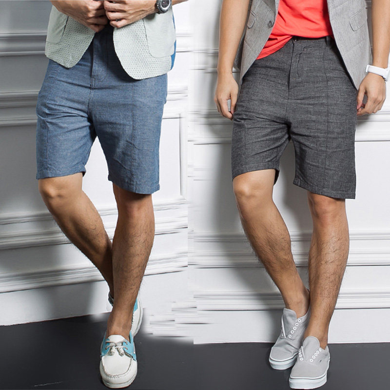 <em>夏装</em>男装裤子男士<em>西装短裤男</em>夏裤薄款休闲五分