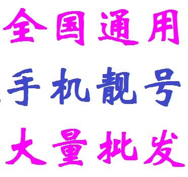 1314520-1314920一生一世我爱你3G靓号手机
