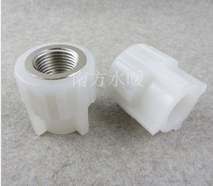 PERT管件 管接头 PE-RT地暖管热熔接头 内牙