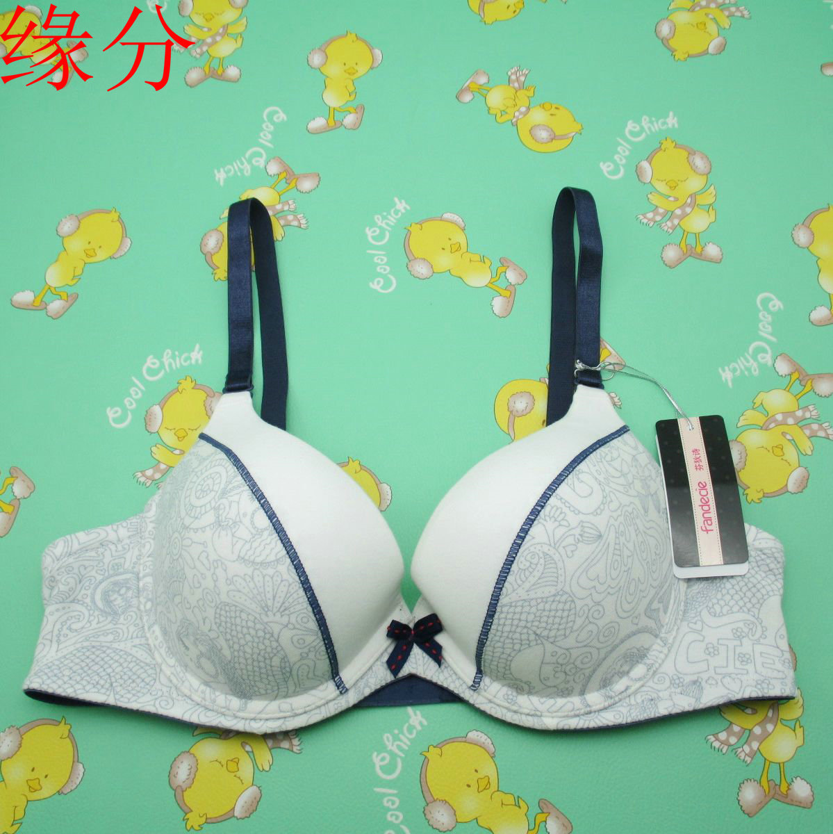 2013专柜<em>正品芬狄诗</em>圆点内衣厚款棉质<em>聚拢文</em>