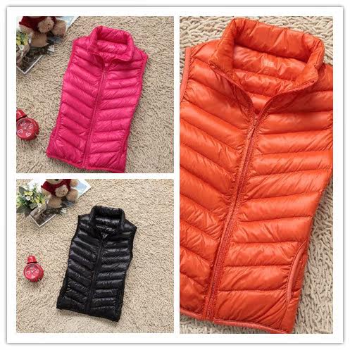 <em>优衣库</em>男女<em>儿童</em>无袖轻薄<em>羽绒</em>服 宝宝<em>羽绒</em>背心