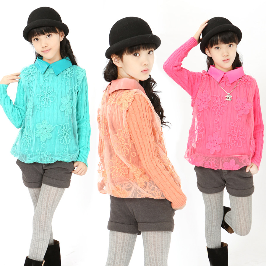 10女童<em>毛衣</em>11<em>女孩</em>秋衣12女大童套头衫13<em>少女</em>