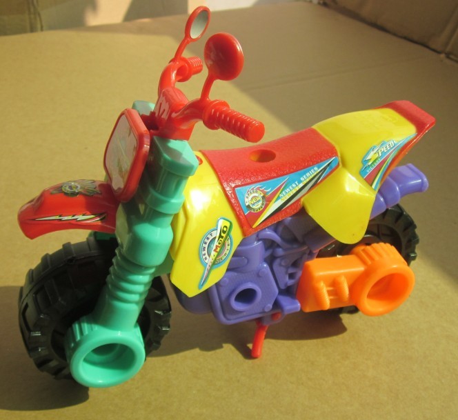 拆装摩托车玩具 拆装螺丝车适合男孩和女孩 智