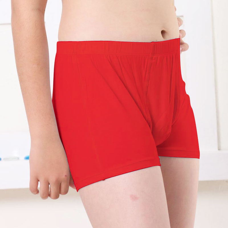 久岁伴专柜正品<em>男童</em>大童莫代尔平角<em>内裤</em>大<em>男孩</em>