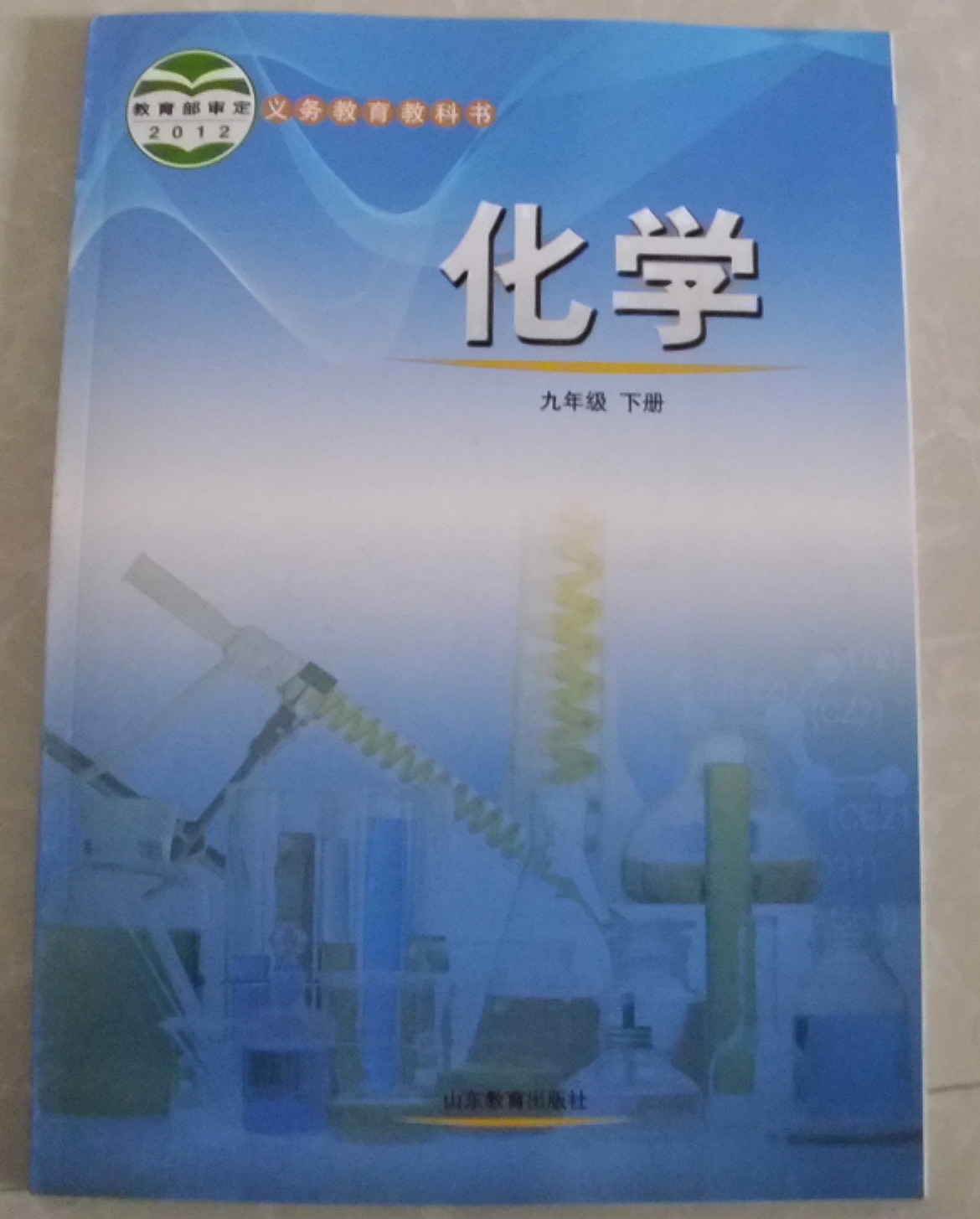 2014山东教育出版社鲁教版初三9九年级下册化学书课本