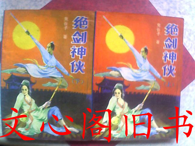 鬼谷子老版武侠小说 绝剑神侠 上下册全|一淘网
