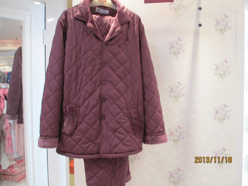 包邮13年<em>汝斯芬</em>专柜正品<em>男款</em>棉服235201<em>睡衣</em>