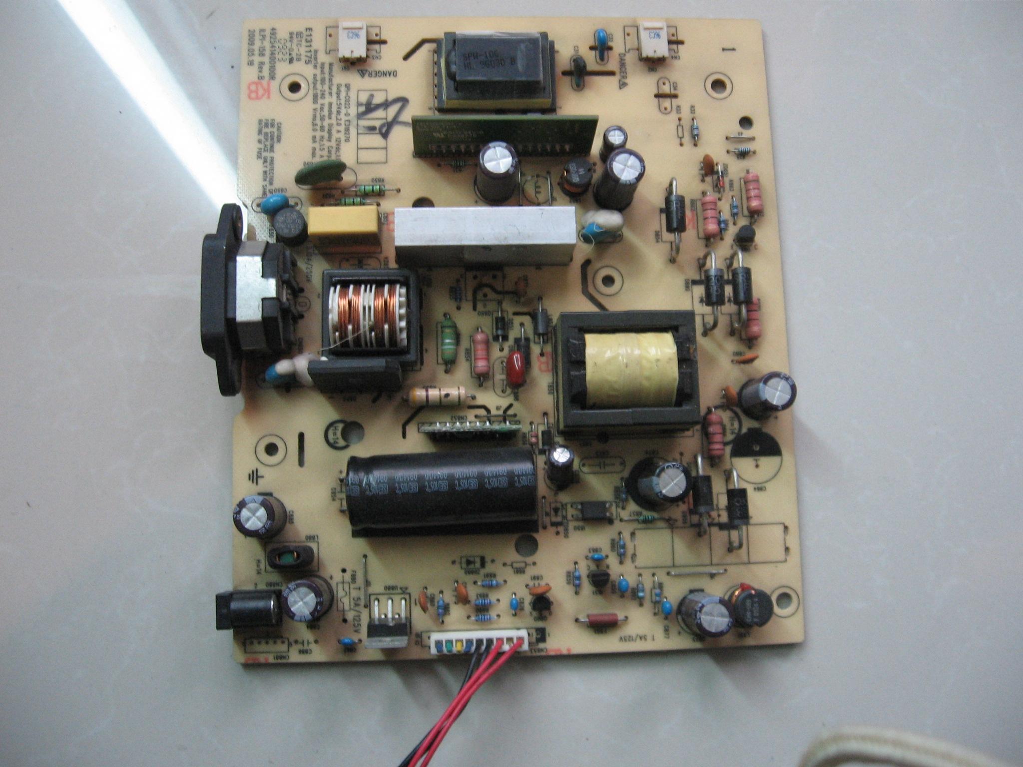 原装拆机联想L2060WD显示器电源板,坏的,作配