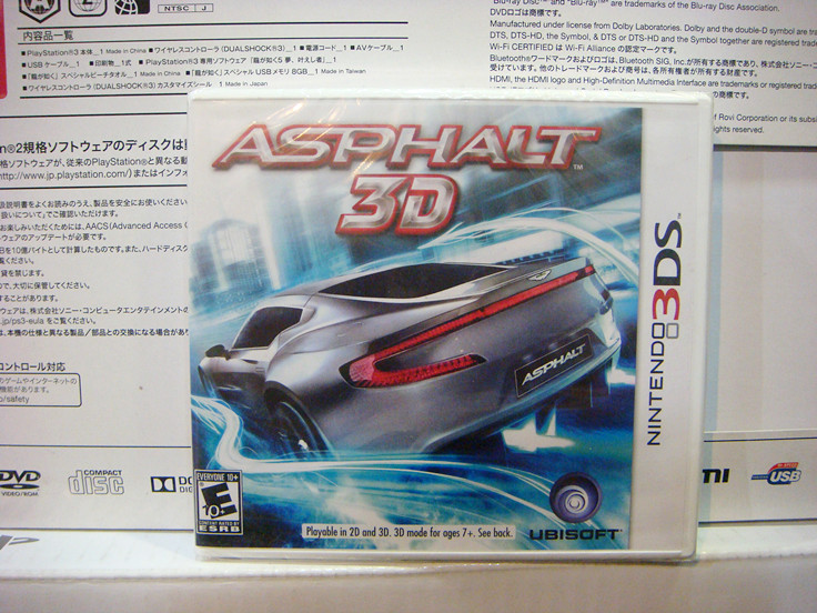 3DS 正版游戏 沥青都市 狂野飙车 都市赛车 美