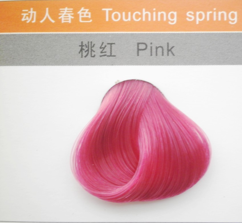 包邮<em>头发</em>打蜡酸性染膏 <em>头发</em>指甲油 <em>桃红色</em> 粉红