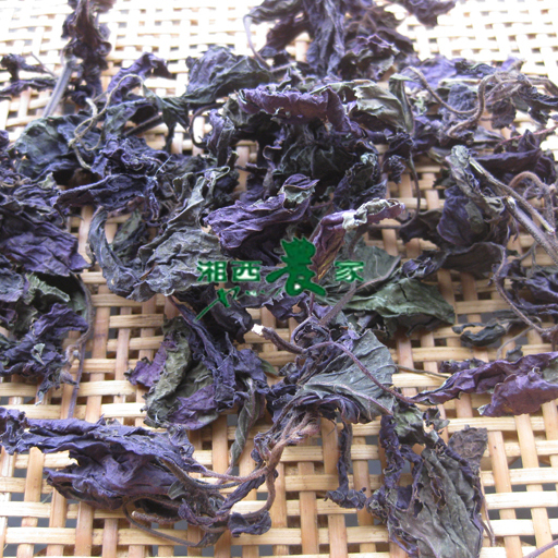新货 野生干紫苏叶 嗦螺麻辣小龙虾大闸蟹必备