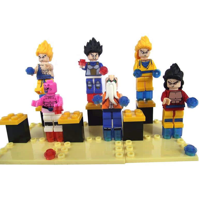 乐高小人仔龙珠 钢铁蝙蝠蜘蛛侠超人\/星球大战
