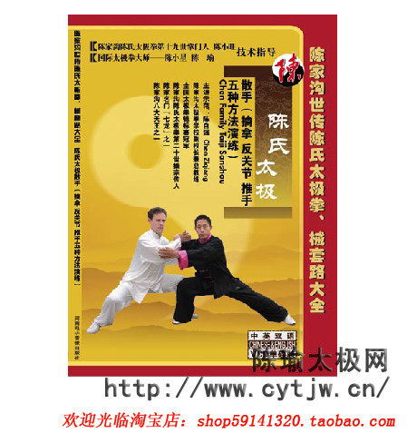 陈氏太极散手(擒拿、反关节、推手五种方法演