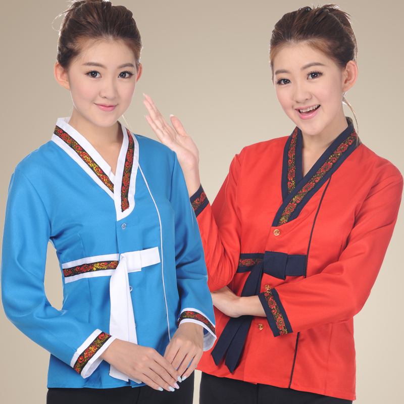 韩国料理服务员工作服 日式料理服装 烧烤烤肉