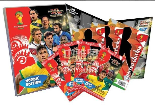 帕尼尼2014巴西世界杯官方球星卡北欧版初始