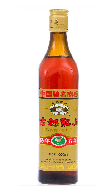 古越龙山 陈年花雕酒 5年陈 500ML 绍兴花雕酒