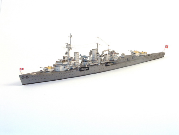 JSC 025 德国海军柯尼斯堡级轻型巡洋舰纸仙