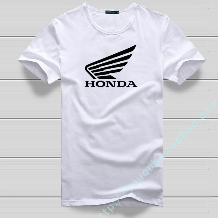 \/有趣吧创意商品\/本田HONDA摩托车标志T恤 莱