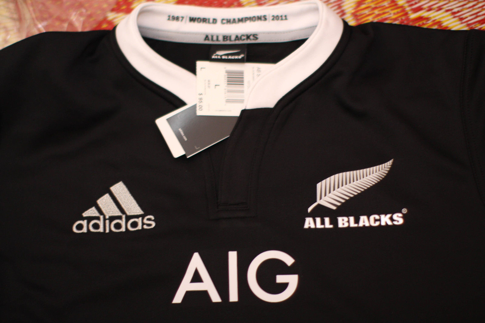 2014款新西兰国家队橄榄球ALL BLACK 强壮身