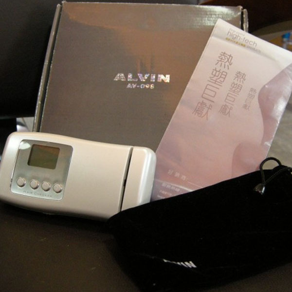 热塑巨献 头发软化测试仪 艾文 ALVIN 简化发型