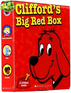 英文儿童原版Clifford's Big Red dog Box大红狗