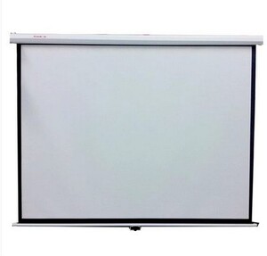 俊翼 电动幕布 投影机幕布 高清3D 白塑幕布 投