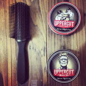 九排梳排骨梳造型梳背头油头造型必备防静电耐