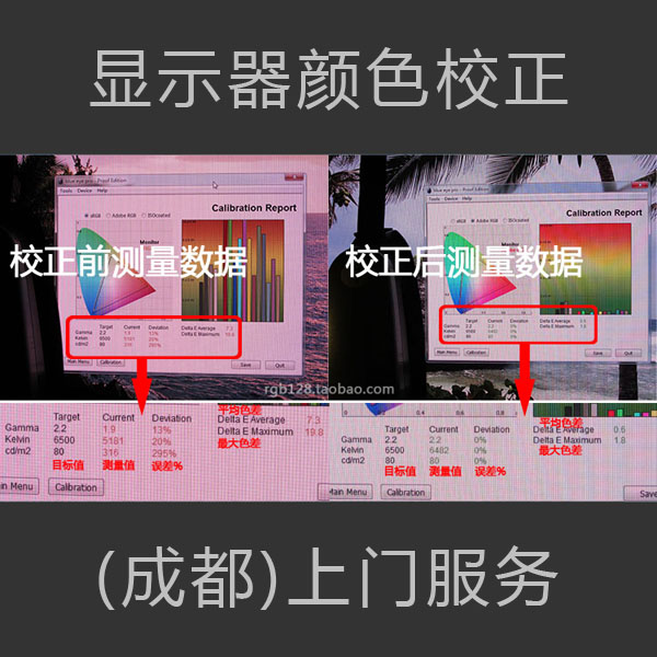 显示器偏色颜色校正多台显示器颜色匹配爱色丽