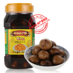 广东开平特产 天之然味极独子蒜 酱泡蒜头 酱腌