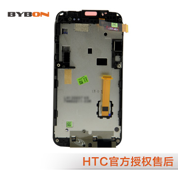 HTC手机维修 内外屏玻璃摔坏进灰闪屏 触屏失