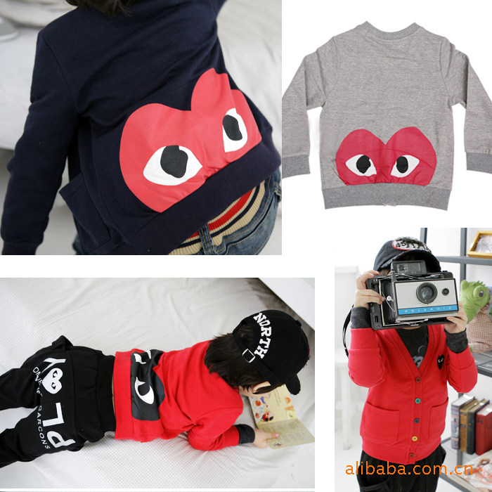 2013秋冬男童套装儿童开衫小<em>外套</em>+加厚哈伦裤