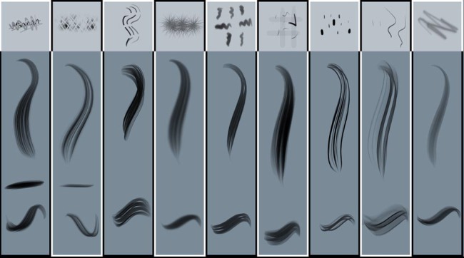 <em>ps</em> <em>Photoshop</em>笔刷笔触CG绘画教程必备绘画效