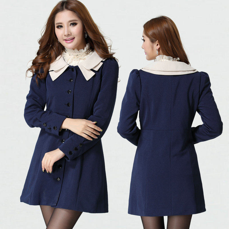4XL<em>加大码肥妹</em>服装 秋冬新款修身韩版双层翻