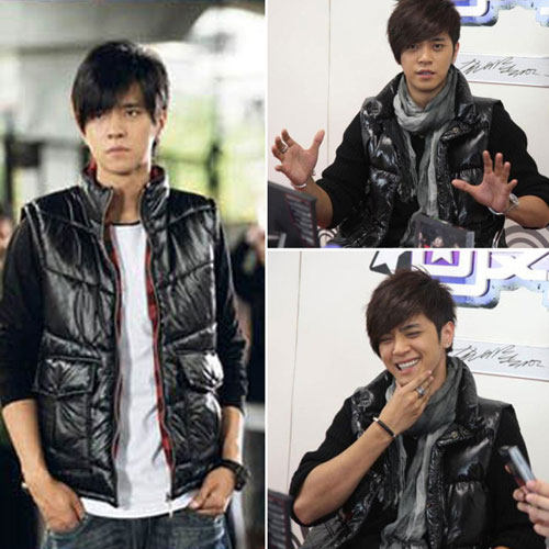 TAGE 罗志祥 <em>篮球</em>火剧集所穿 反光加<em>棉马甲</em>|一