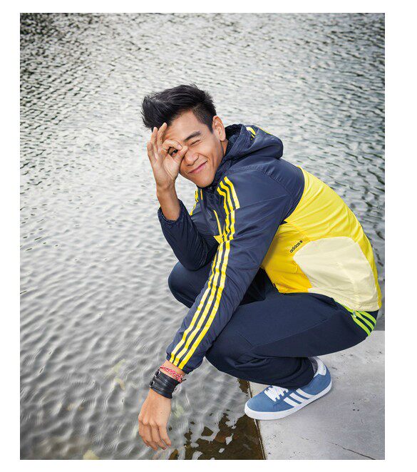 现正品<em>Adidas</em>/<em>阿迪达斯</em>男子<em>NEO</em>彭于晏<em>外套</em>休
