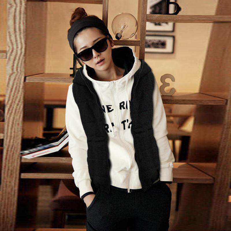 韩版 <em>女士卫衣三件套</em>加厚加绒 <em>卫衣套装</em> 休闲运