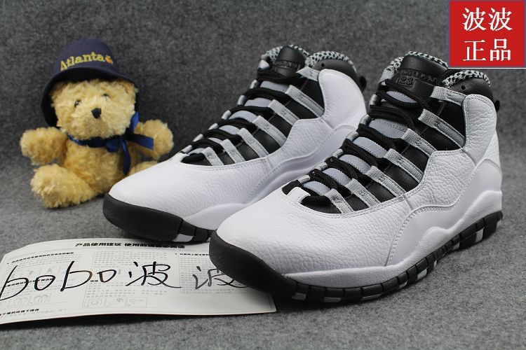 波波鞋店air jordan 10 retro aj10 steel 乔10钢铁 310805-103