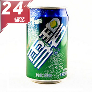 可口可乐/雪碧饮料 听装雪碧柠檬味汽水 330ml*24听 特价销售