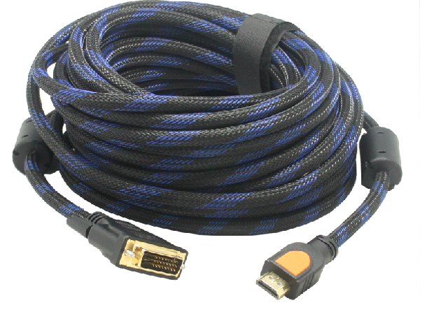 HDMI转DVI 高清线电脑连接显示器 PS3连接显