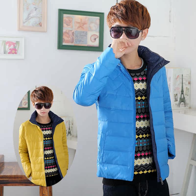 <em>冬天</em>修身青年版中学生<em>衣服韩版</em>男冬装<em>外衣</em>青少