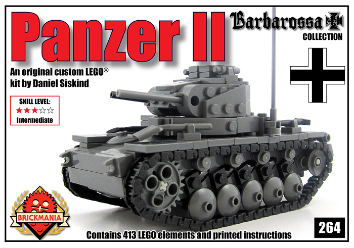 Brickmania moc载具坦克飞机 乐高第三方 二战